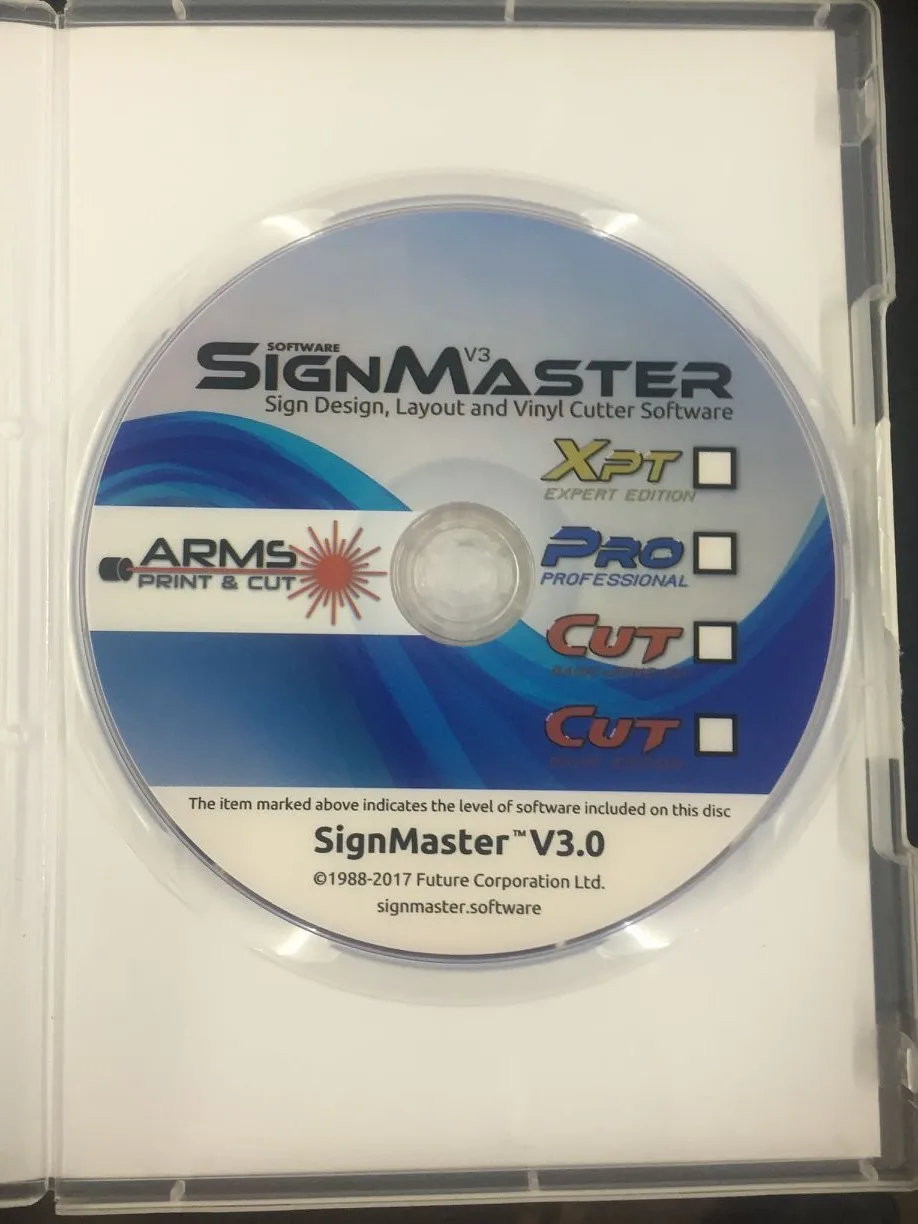 Виниловый резак программного обеспечения-SignMaster Cut V3-advanced edition