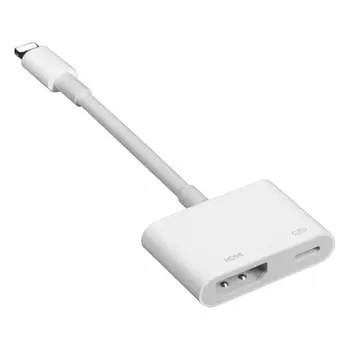 

Genuine For Apple Lightning To Hdmi Digital AV HDTV Monitor Adapter Md826am/a