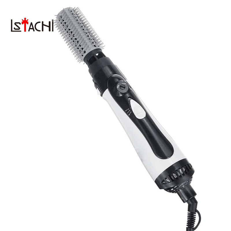 

LSTACHi Professional 2 In 1 Hair Styler Styling Tools Electric Hair Curler Roller Curling Iron Brush Rotating Hair Dryer Comb