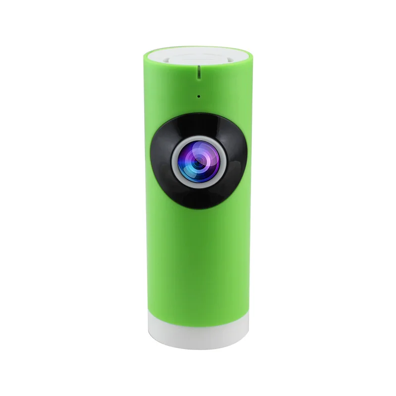 Jmav 720 P мини Беспроводной IP Камера, 360 градусов рыбий глаз HD WIFI Камера для безопасности дома/для мониторинга/plug & play/зеленый