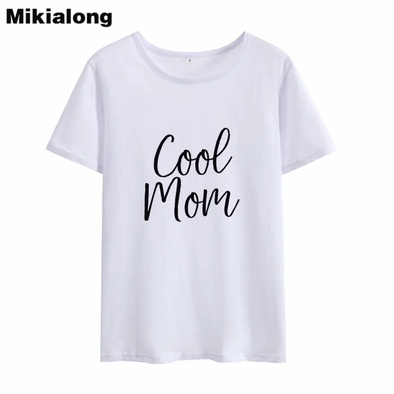 Mikialong подарок для мамы футболка классная женские топы модная туника футболки