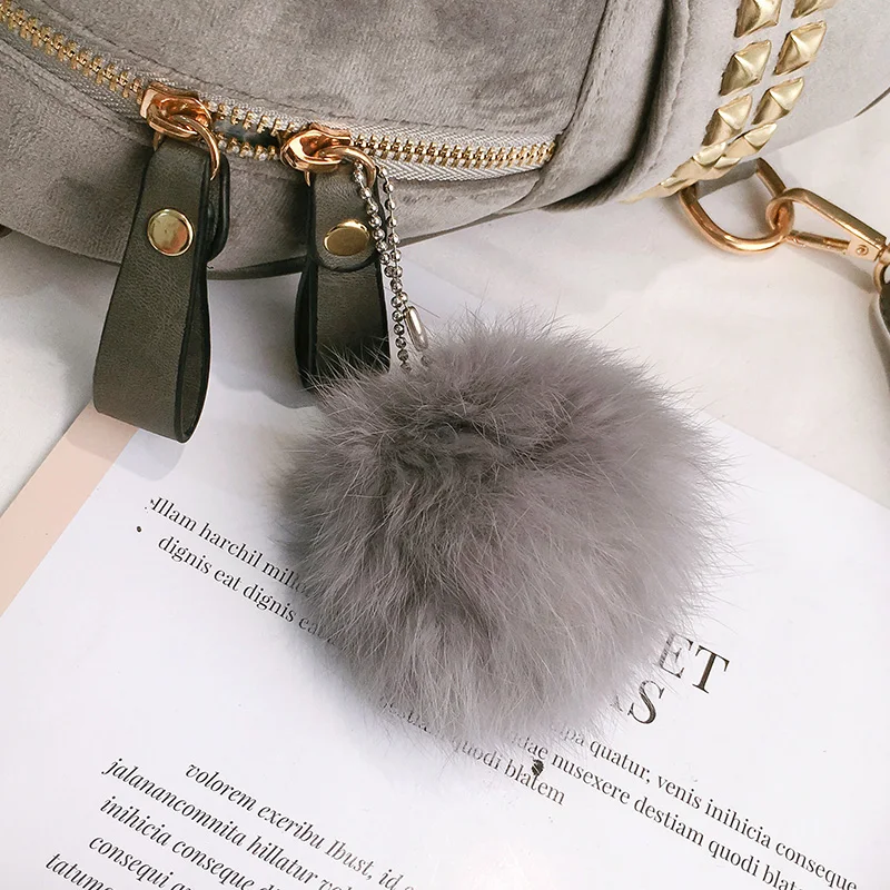 Janespri 2018 New Mini Velour Backpack Female Cute Backpacks High Quality Backpack for Girls Women Pure color bag Korea Mochila (6)