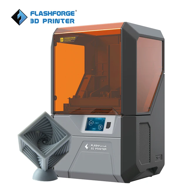 Cheap Flashforge Hunter DLP uv printer resin 3d printer with 500g grey standard resin for free Cheap Flashforge Hunter DLP uv printer resin 3d printer with 500g grey standard resin for free