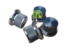 Aluminum Volume knob 1pcs Diameter 38mm Height 25mm amplifier knob speaker knob