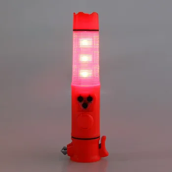 LED Flashlight 6 in1 Multi-function Alarm Torch Camp Belt Cutter Tools Warning red light Automobile Emergency Escape Hammer
LED Flashlight 6 in1 Multi-function Alarm Torch Camp Belt Cutter Tools Warning red light Automobile Emergency Escape Hammer