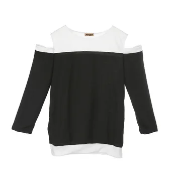 

Fashion Womens Cotton Off Shoulder Casual Bodycon Tops Blouse Shirt Outwear Long Sleeve Blouses Clothes Shirts Clothing