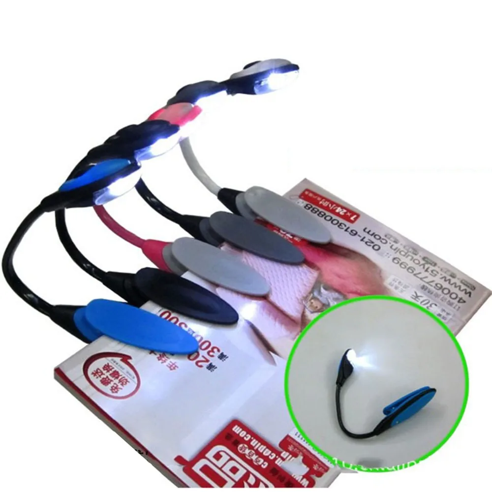 

NDTUSMZ Music Score Stand Light Lamp Adjustable Clip Mini Portable LED Book Reading Light Lamp Flexible Novelty Light