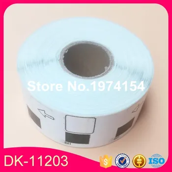 

50 Refill Rolls Compatible DK-11221 Label 23mm*23mm 1000Pcs Compatible for Brother Label Printer QL-700/720 White Paper DK-1221