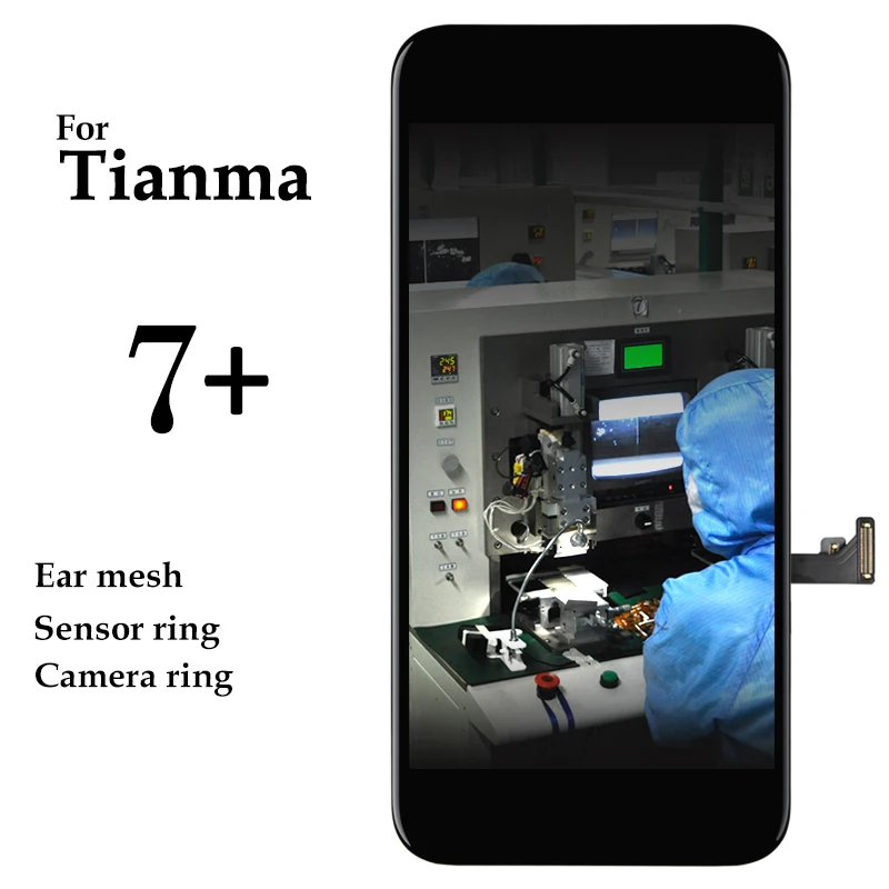 

10pcs For iPhone 7 Plus LCD Touch Screen With 3D Touch Tianma High Quality Display Digitizer Assembly Pantalla Replacement Parts