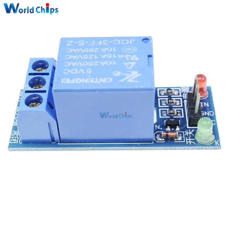 

10Pcs One 1 Channel Relay Module 5V Low Level Trigger Interface Board PIC AVR DSP ARM MCU Shield for arduino Diy Kit