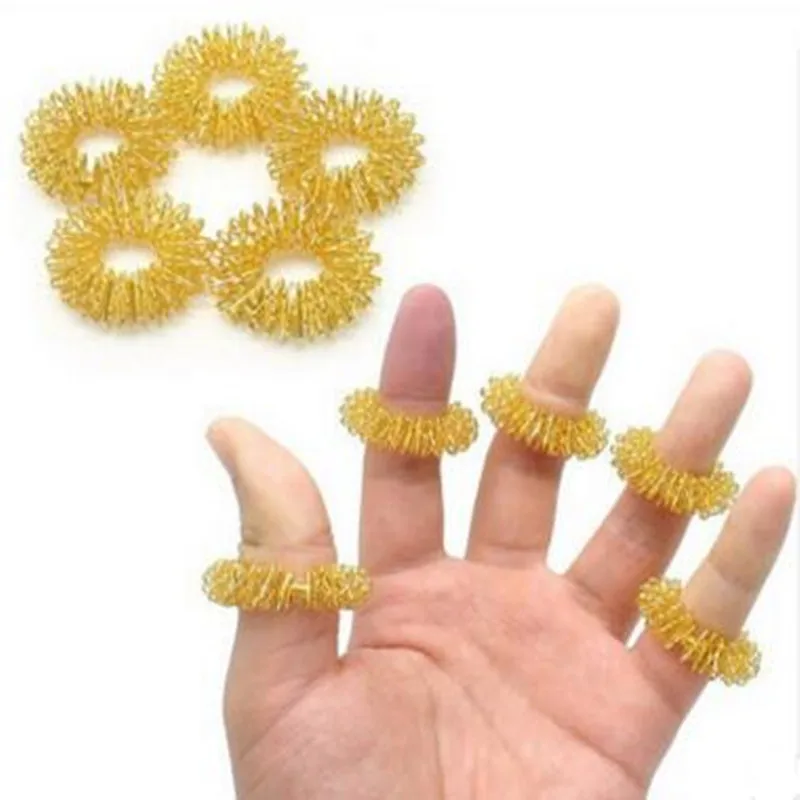 1 PC Finger Massage Ring Acupuncture Rings Health Care Body Massager