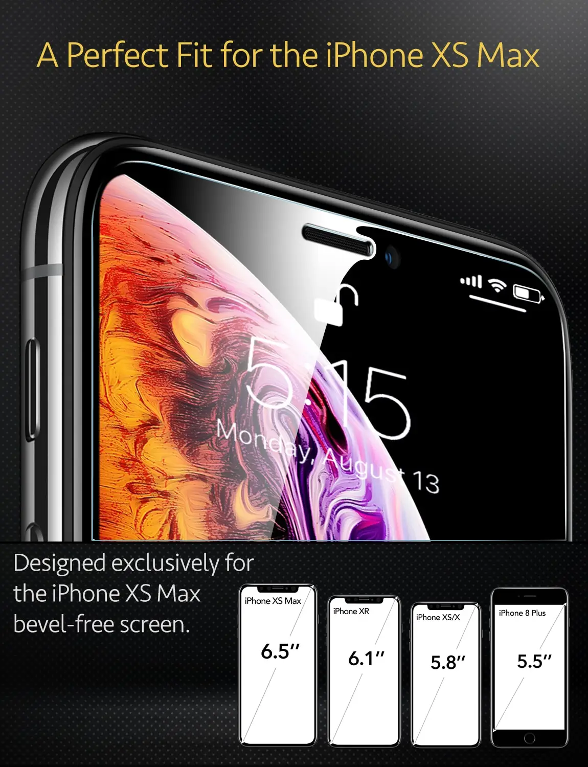 ESR Защита экрана для iPhone 11 Pro Max 5X более прочная защита из закаленного стекла Бесплатный аппликатор для iPhone XR XS Max 11pro