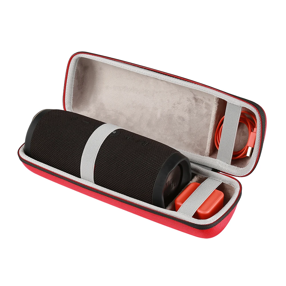 

Wireless Bluetooth Speakers Cases For for JBL charge 3 charge3 Extra Space For Plug&Cables Storage Zipper Bags Protective Boxes