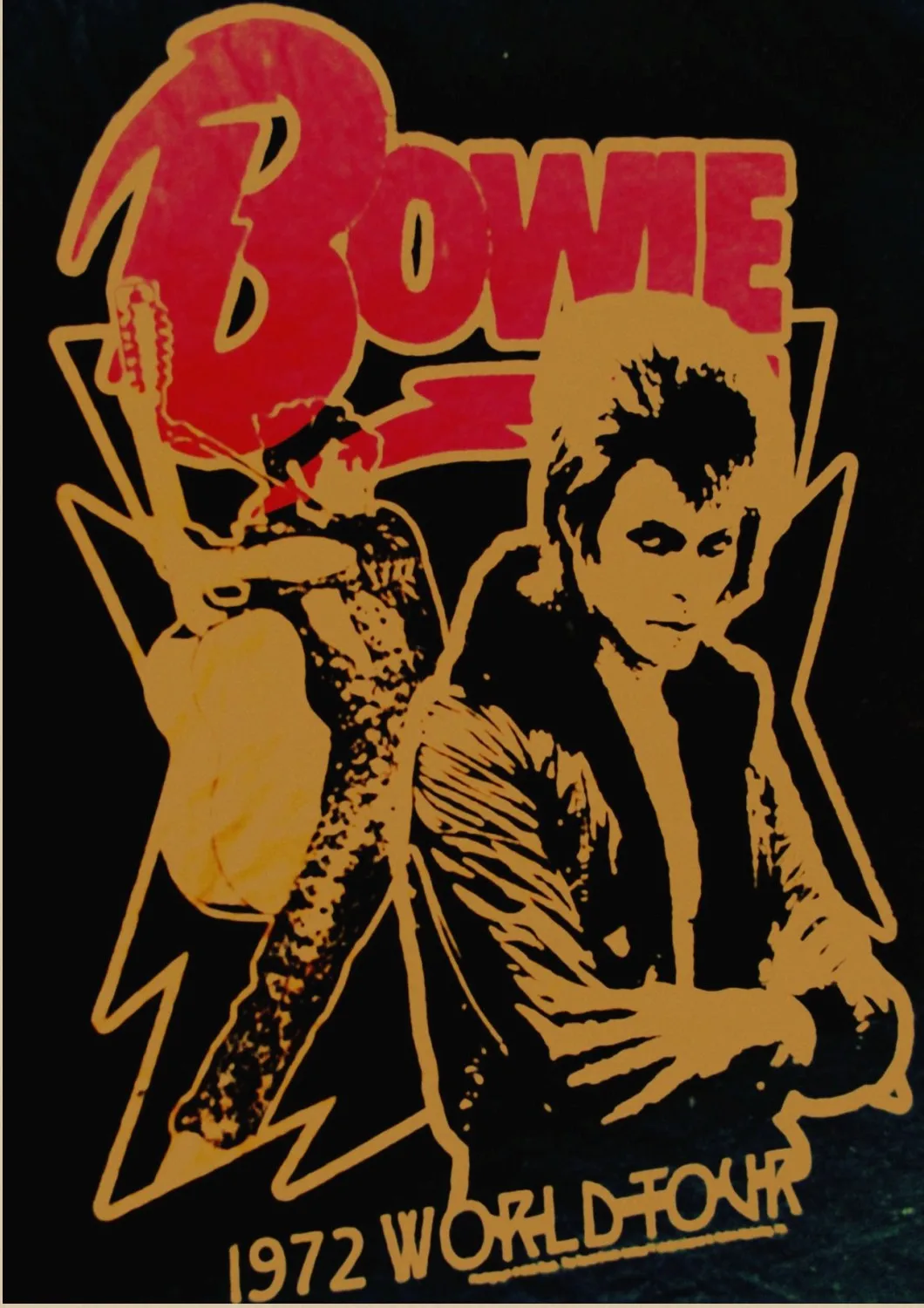 Рок-певец Давид Боуи плакат ретро рок-группа Музыка крафт-бумага ВИНТАЖНЫЙ ПЛАКАТ Бар Кафе столовая настенные декоративные А4 - Цвет: 24