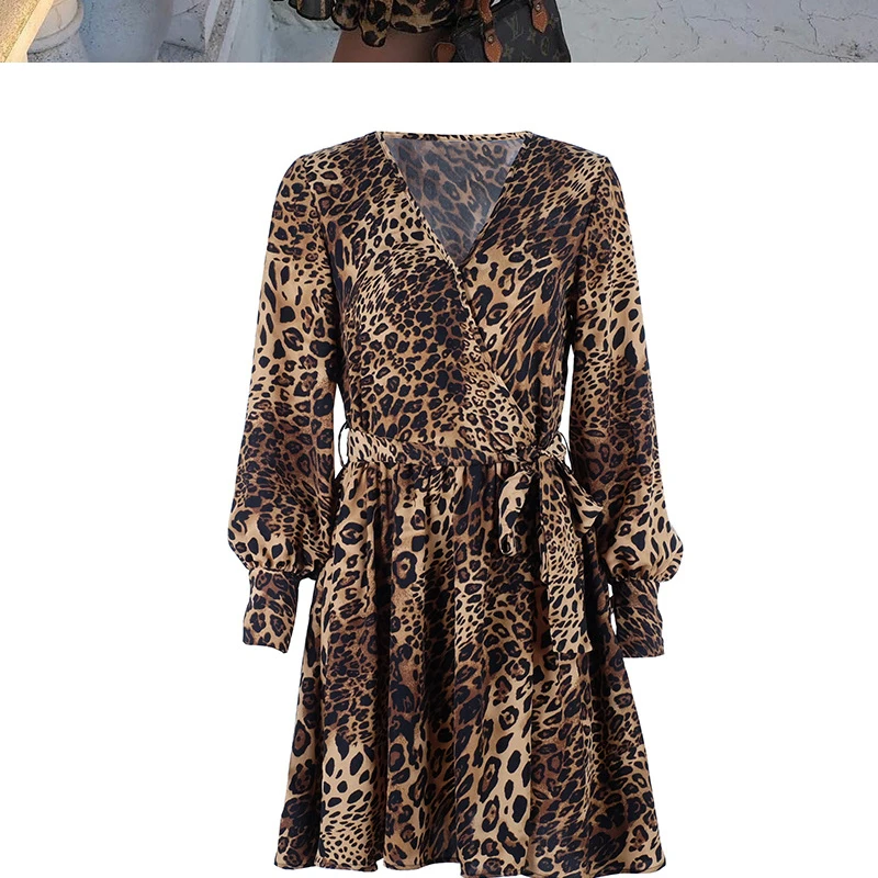 women Leopard dress_3