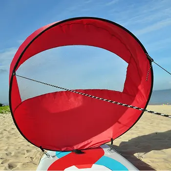 

42"/108cm SAIL Foldable Kayak Boat Wind Sail Sup Paddle Board Sailing Canoe stroke PADDLE Rowing Boats Wind Clear Window