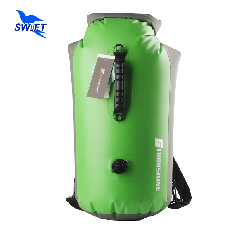 25 60L Professional IPX7 Waterproof Swimming Bag 2016 Inflatable