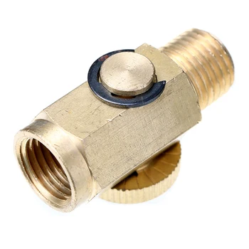 

1/4 Inch Inline Regulator Brass Connector Air Pressure Compressed Adapter Tool