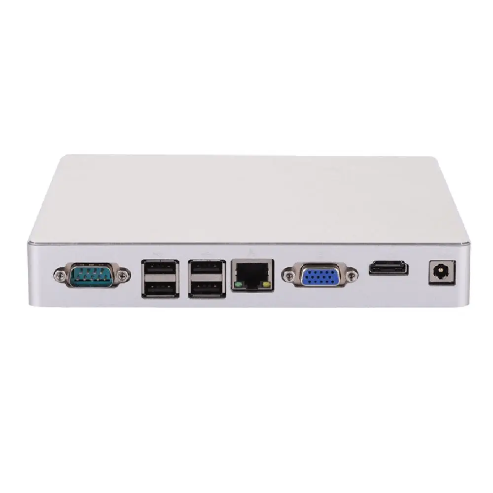

Fanless Mini PC,Desktop Computer,Intel Celeron J1800,Windows 10/Ubuntu,[HUNSN BH08SL],(COM/VGA/HD/LAN/6USB2.0/2USB3.0)