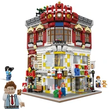 Creator Expert City Street View Grand Emporium Sets Model Building Kits Blocks Bricks Toys for children Digital building blocks цена Creator Expert City Street View Grand Emporium Sets Model Building Kits Blocks Bricks Toys for children Digital building blocks цены онлайн