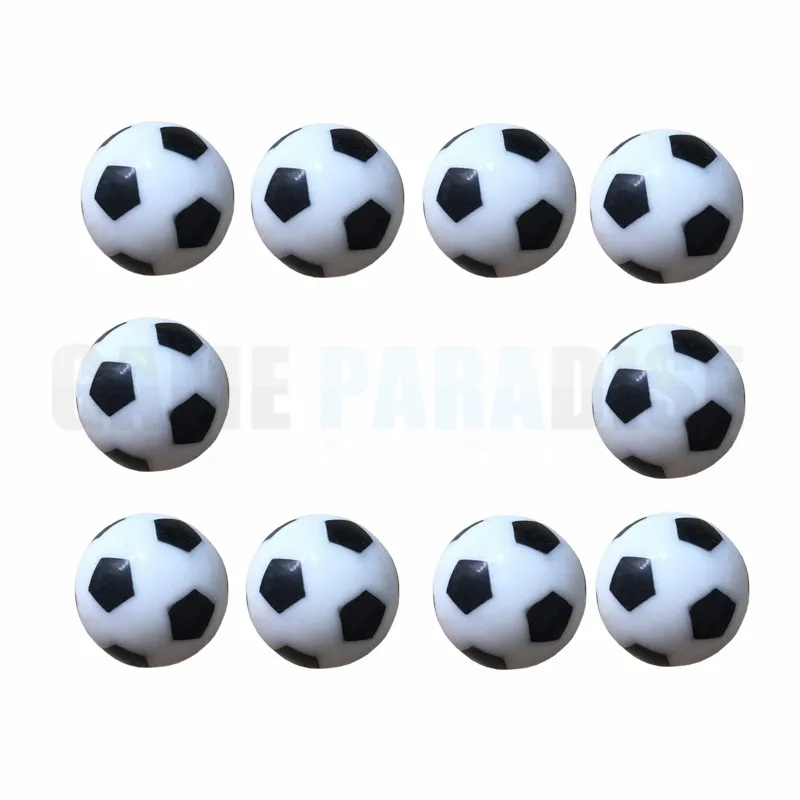 10 Pcs 24 mm Pastic Ball  Printing Soccer Logo For  Pinball Machine worms pinball pc