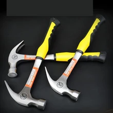 Горячая круглая головка резиновая ручка магнитный Коготь молоток для деревообработки и электронного инструмента, деревообрабатывающий инструмент