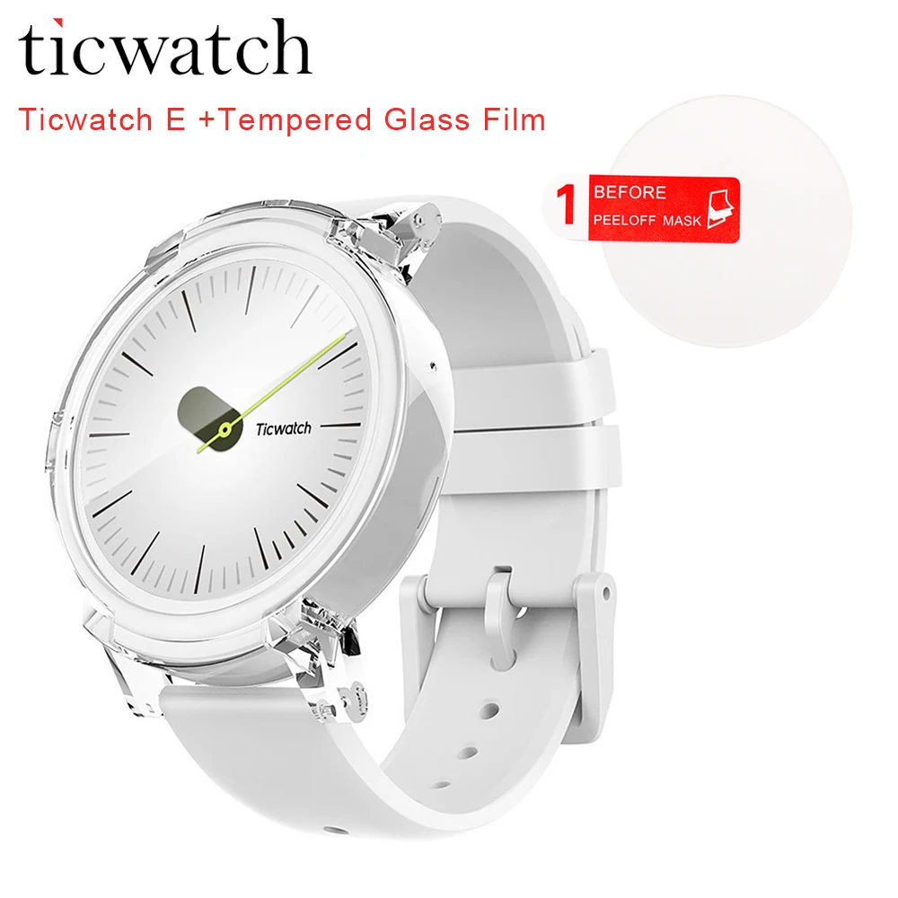 Оригинальные смарт часы Ticwatch E 2 0 Bluetooth 4 1 MTK2601 двухъядерный Android Wea для iOS/Android