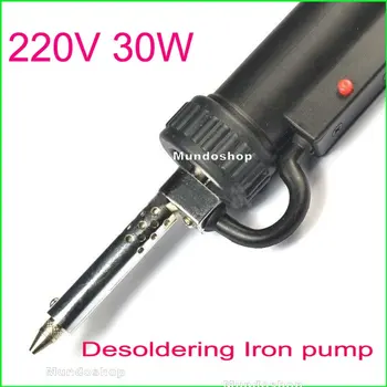 

Solder Sucker-desoldering pump 220V 30W Electric Vacuum Solder Sucker Desoldering Gun Iron solder remover collector removal tool