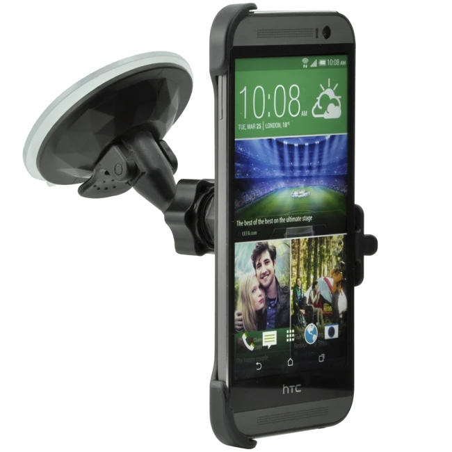 Windshield Car Phone Holder Mount ForHTC One 3 M9 GPS Cellphone