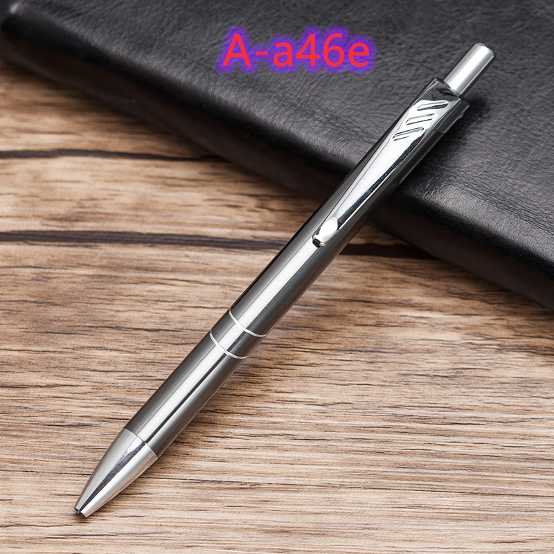 Изысканная металлическая шариковая ручка кнопочная шариковая ручка рекламная подарочная ручка офисная школьная ручка канцелярские принадлежности