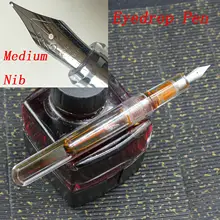 OEM(Unbrand) Transparent Clear Eyedrop Pen With Wing Sung Soft M Wet Nib(No Ink Including) вилка unbrand forks