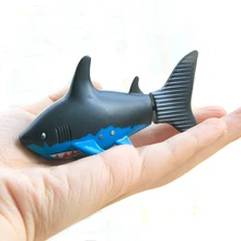 Create Toys 3310B 3CH RC Mini Shark Fish Boat Mini Radio Remote Control Electronic Children Ship Toy As kid Fun kawaii Gift