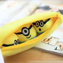 1pcs 30cm Despicable Me 2 Stuffed Plush toy doll film anime Minions pea banana style cotton