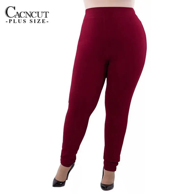 CACNCUT Весенние Новые повседневные брюки с высокой талией больших размеров для женщин, однотонные свободные длинные женские брюки, Летние шифоновые брюки 6XL - Цвет: 05