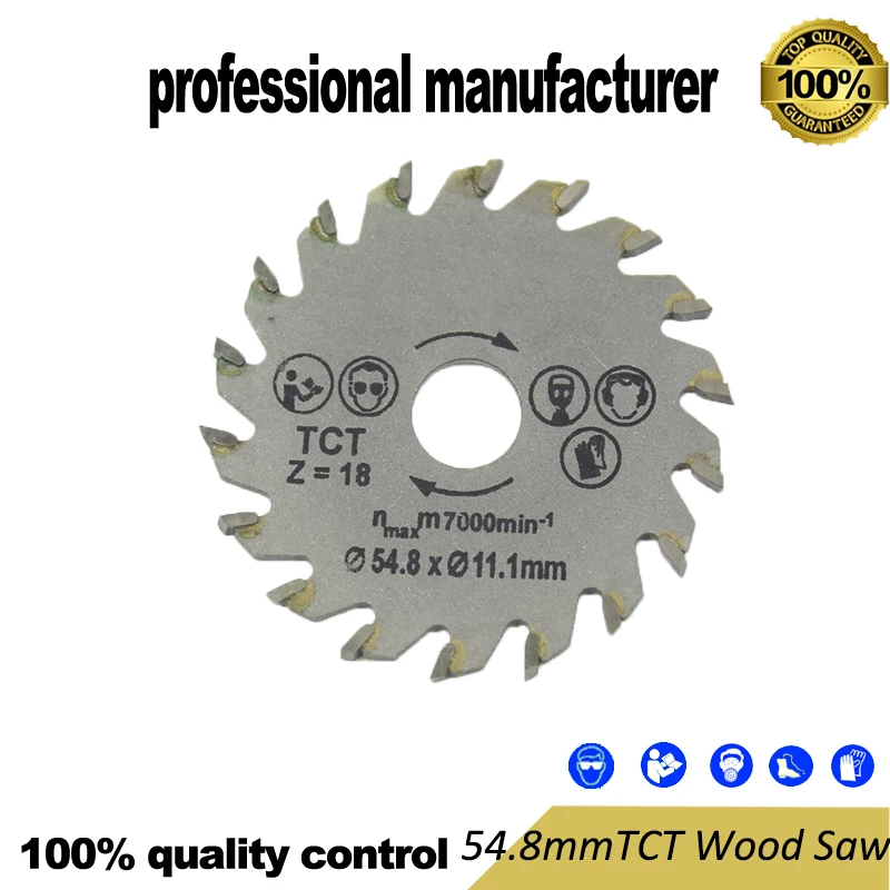 

Tungsten Circle Saw 54.8mm Renovator Blade For Mini Hand 18teeth For Wood Board And Pvc At Good Price Fast Delivery