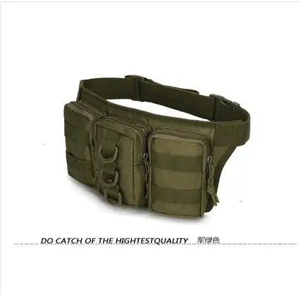 Лидер продаж Высокое качество нейлон талии пакет поясная сумка Для мужчин военные грудь пакеты камуфляж Поясные сумки для Нерфа CS