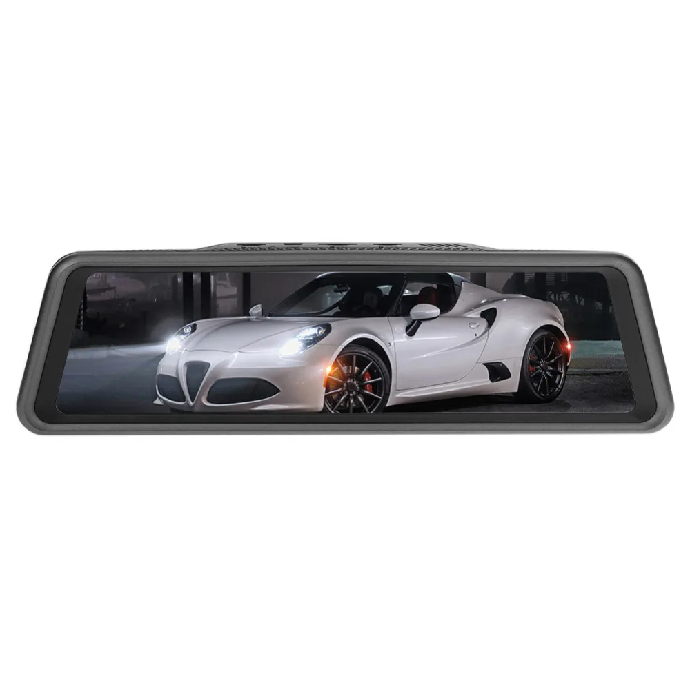 

Car Rear View Camera 10in Touch Screen Dual Lens Rearview Mirror G-sensor Car DVR Camera Bluetooth WiFi Android GPS Navigator