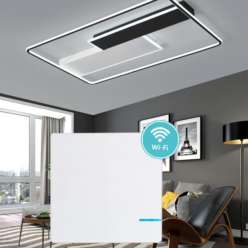 

Switch Control Wall Kit Receiver Remote Waterproof Switch LED Wireless Ceiling Bulbs Wiring Lamps