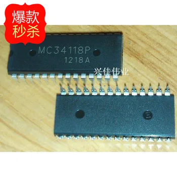 

10PCS The new MC34118 MC34118P DIP28 telephone handsfree speaker circuit chip