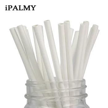

ipalmay Black White Paper Straws Party Cockatail Straws Wedding Baby Shower Unicorn Party Drinking Supplies 11000pcs