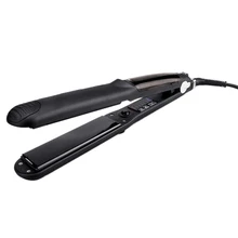 Professional Steam Hair Straightener Ceramic Vapor Hair Flat Iron Seam Hair Straightening Iron Curler Steamer Hair Styling Too professional steam hair flat iron vapor spray hair straightener brush hair straightening electric steam straightener styling