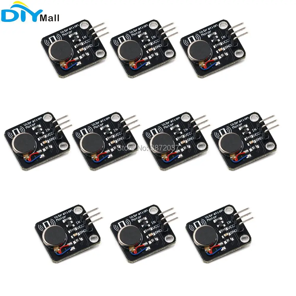 

10pcs/lot DIYmall Mini Vibration Motor High-quality mobile phone vibration motor alarm for Arduino MCU