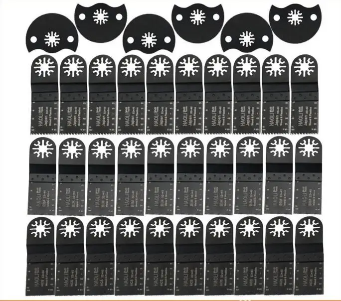 36 pcs Oscillating Multi Tool saw blades fit for TCH,Fein,Dremel etc,multifunction power tool,wood metal cutting цена 36 pcs Oscillating Multi Tool saw blades fit for TCH,Fein,Dremel etc,multifunction power tool,wood metal cutting цены онлайн