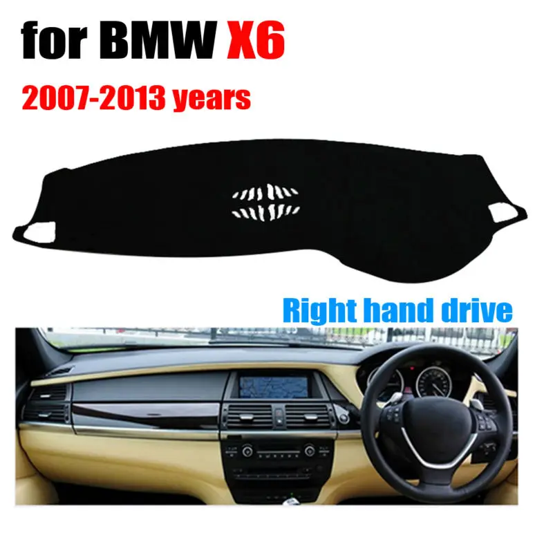 Чехлы для приборной панели автомобиля BMW X6 с низкой конфигурацией 2007-2013 правый