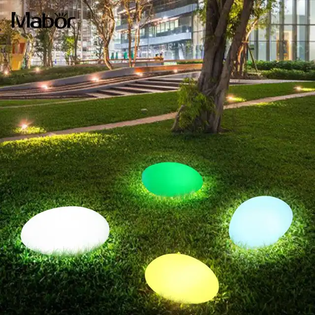 Online Shop LED Ball Light Durable Poolside Stone Lamp Party RGB LED Ball Light Durable Poolside Stone Lamp Party RGB Landscape Light Path Lights LED Garden Lights - Online Shop LED Ball Light Durable Poolside Stone Lamp Party RGB