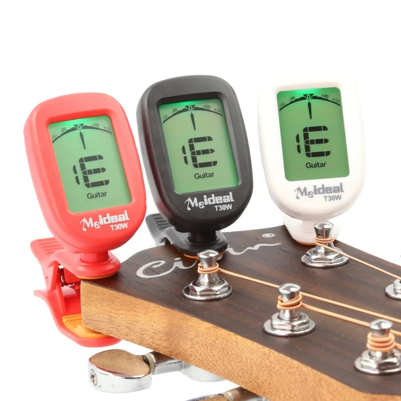 

Guitar Parts & Accessories SLADE Guitar Tuner Rotatable Clip-on Tuner LCD Display For Chromatic Acoustic Guitar Bass Ukulele