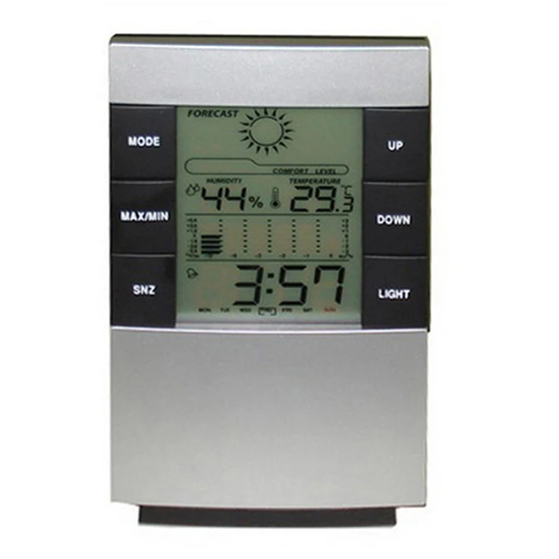 

New Home Large LED Backlight Digital Calendar Thermometer Hygrometer Clock Digital Alarm Clock Large Digital Clock