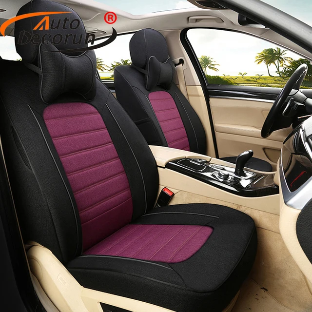 Autodecorun 18pcs Set Seat Cover For Audi Q5 Accessories Cars Autodecorun 18pcs Set Seat Cover For Audi Q5 Accessories Cars Covers Custom Flax