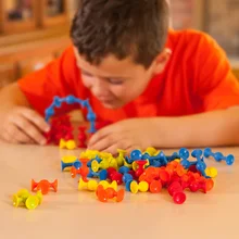 Pop Otários Blocos Blocos de Construção de Brinquedo Silicone Macio Crianças DIY Modelo de Construção de Brinquedo para Crianças Presente de Natal Meninos Meninas