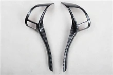 For Nissan qashqai 2015 2016 2017 ABS matte or carbon fiber steering wheel switch button cap sticker accessories trim
